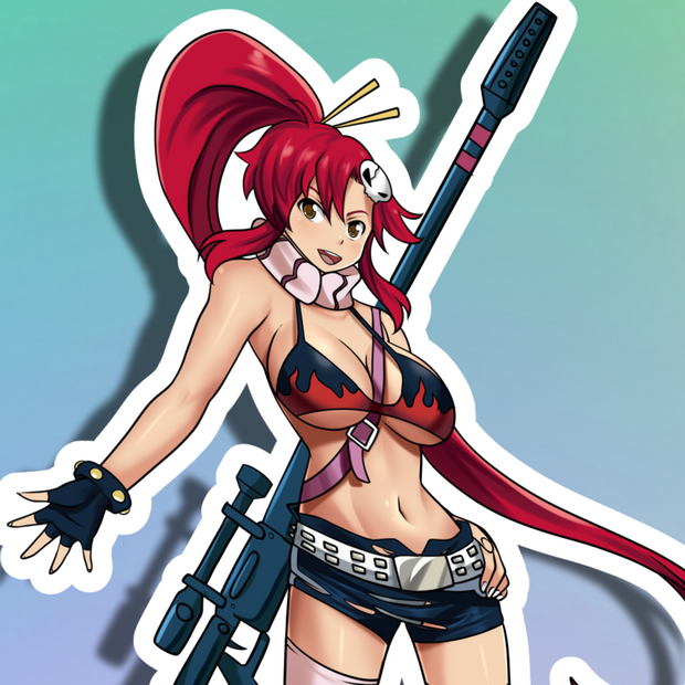 Yoko Littner Full Body Kiss-Cut Vinyl Decal