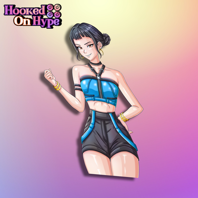 Zoey | Anime Sticker Decal