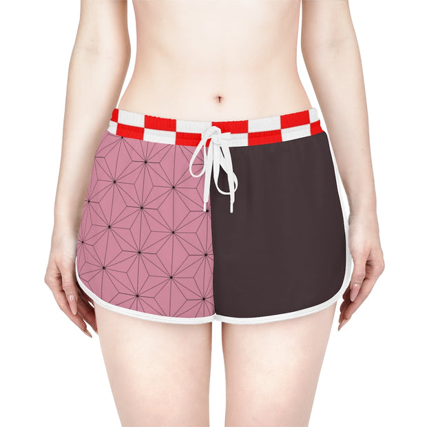 Demon Women's Relaxed Shorts (Version: Nezuko)