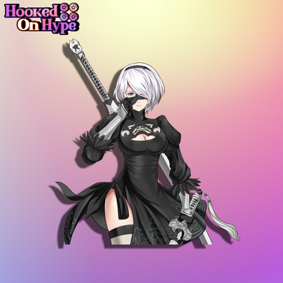 2B | Anime Sticker Decal