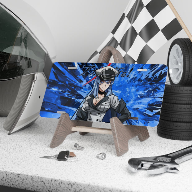 Esdeath License Plate Bracket