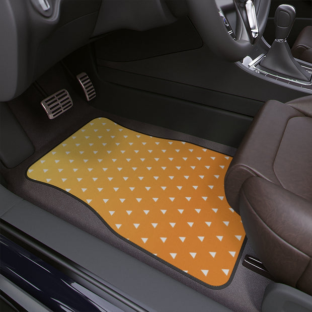 Demon Car Mats (Version: Zenitsu)