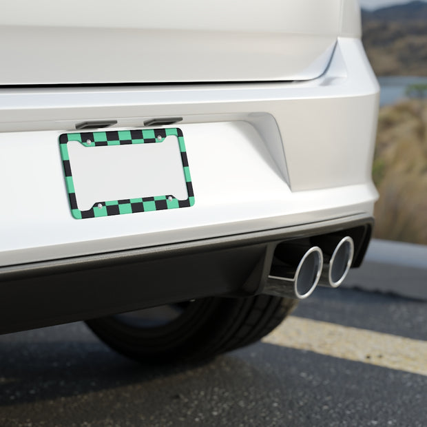 Demon License Plate Frame (Version: Tanjiro)