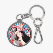 Zero Two 02 Keyring