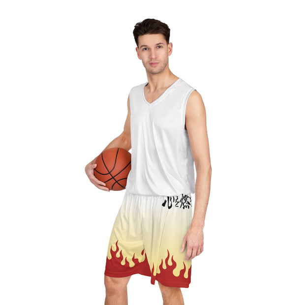 Demon Basketball Shorts (Version: Rengoku)