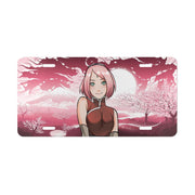 Sakura License Plate Bracket