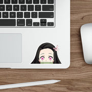 Nezuko Die-Cut Peeker