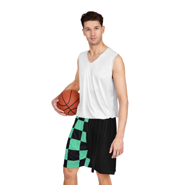 Demon Basketball Shorts (Version: Tanjiro)