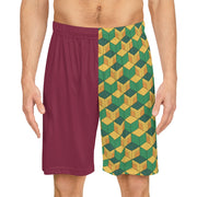 Demon Basketball Shorts (Version: Giyu)