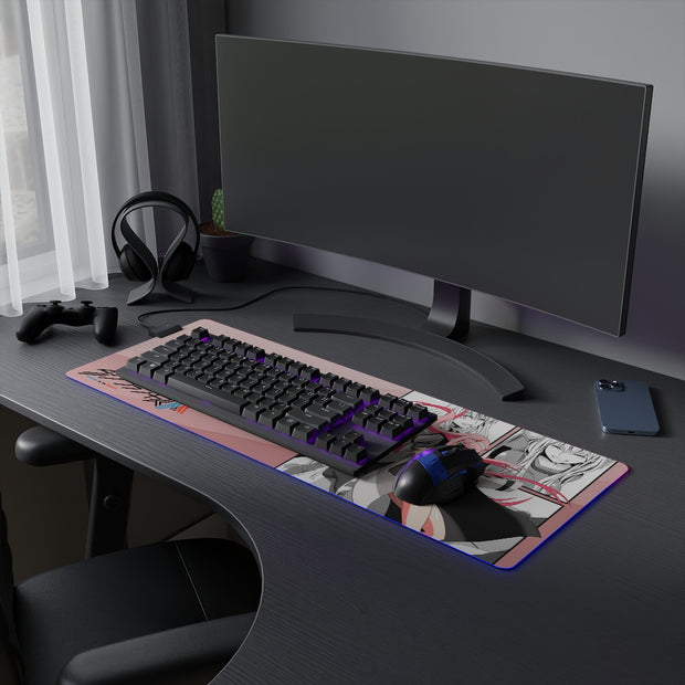 Zero Two 02 LED Mouse Pad