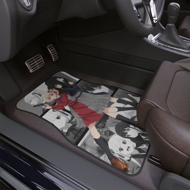 Chisato and Takina Car Mat