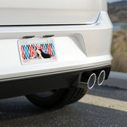 Zero Two 02 License Plate Bracket