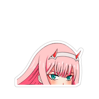 Zero Two 02 Die-Cut Peeker