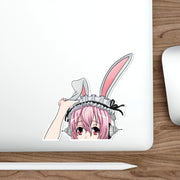 Super Sonico Die-Cut Peeker