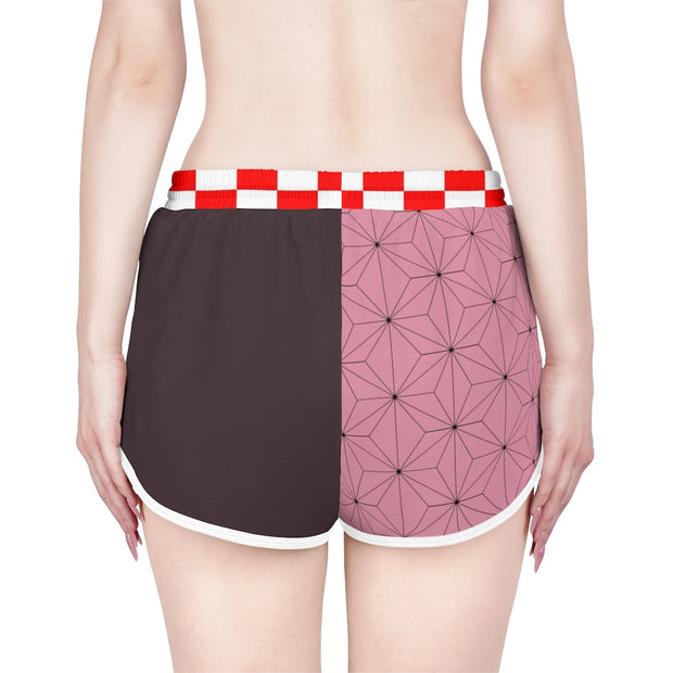 Demon Women's Relaxed Shorts (Version: Nezuko)