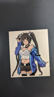 Hestia SE | Anime Sticker Decal