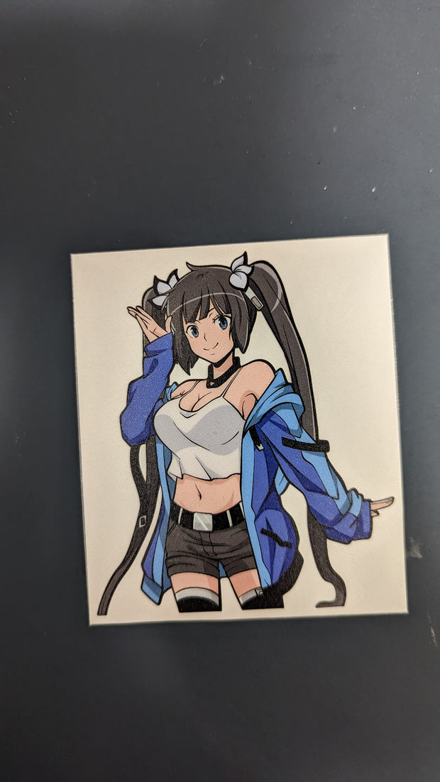 Hestia SE | Anime Sticker Decal