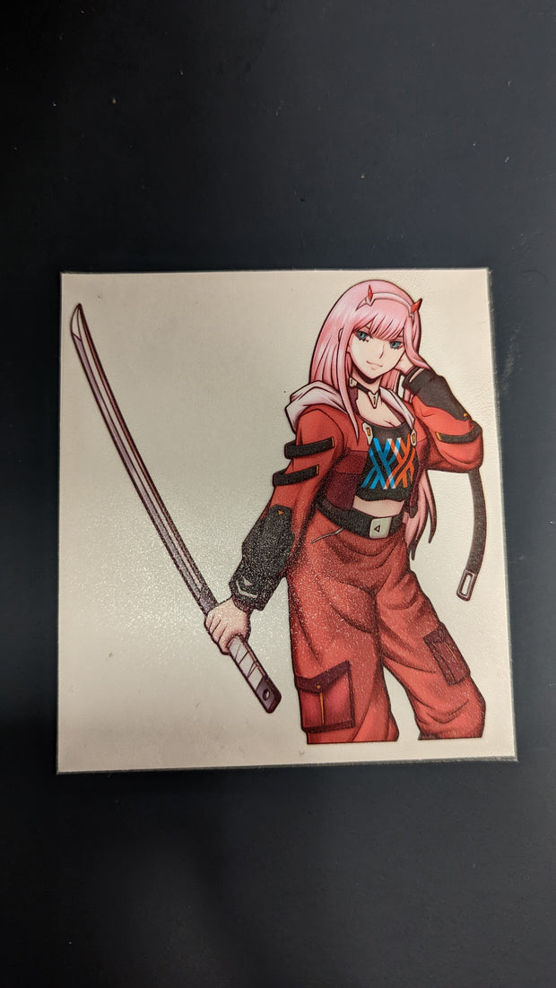 Zero Two SE | Anime Sticker Decal