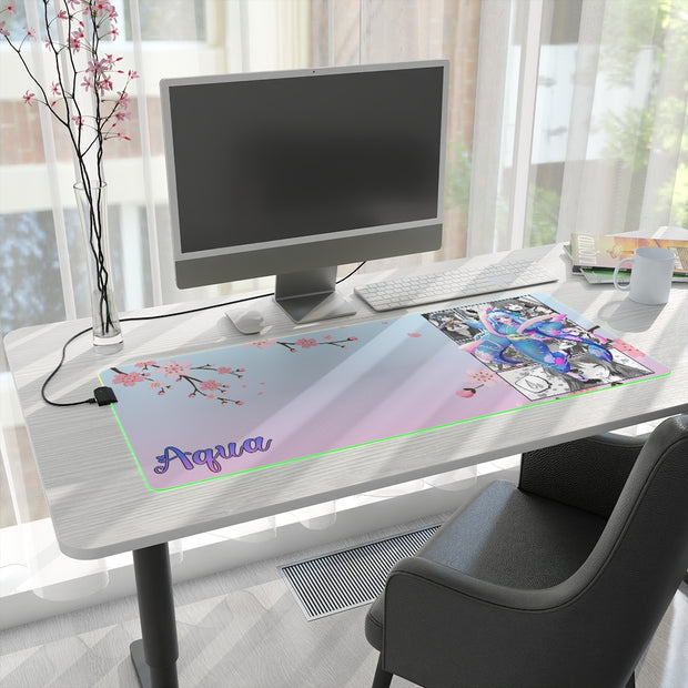 Aqua LED Mouse Pad