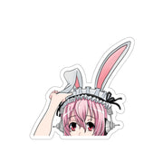 Super Sonico Die-Cut Peeker