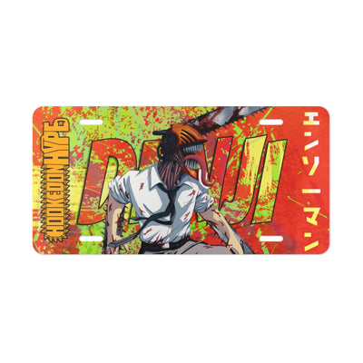 Chainsaw Man Denji License Plate Bracket