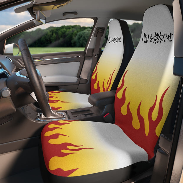 Demon Car Seat Covers (Version: Rengoku)