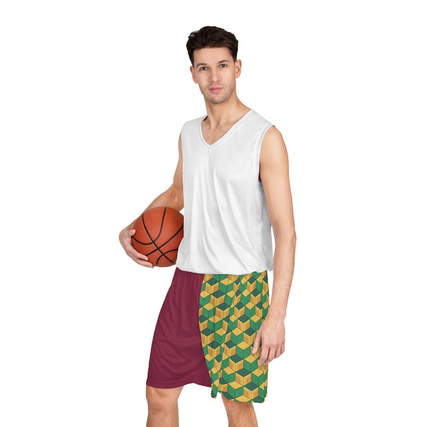 Demon Basketball Shorts (Version: Giyu)