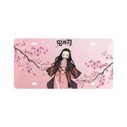 Nezuko License Plate Bracket