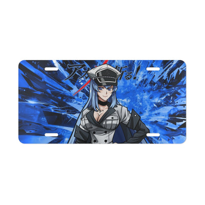 Esdeath License Plate Bracket