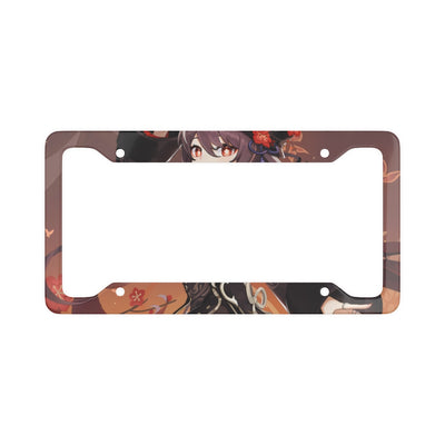 Hu Tao License Plate Frame