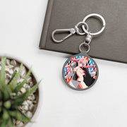 Zero Two 02 Keyring