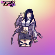 Hinata SE | Anime Sticker Decal