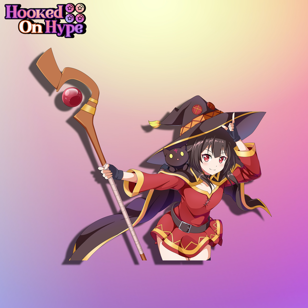 Megumin | Anime Sticker Decal – HookedOnHype