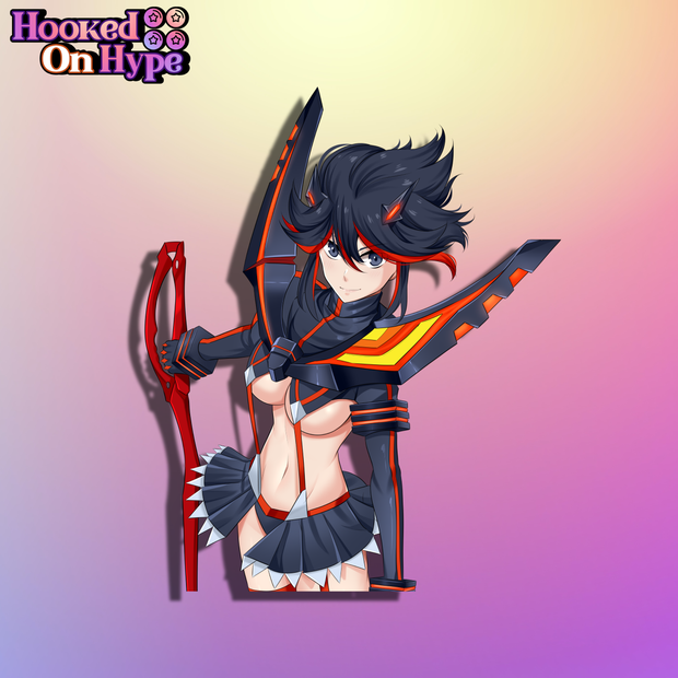 Ryuko Matoi | Anime Sticker Decal